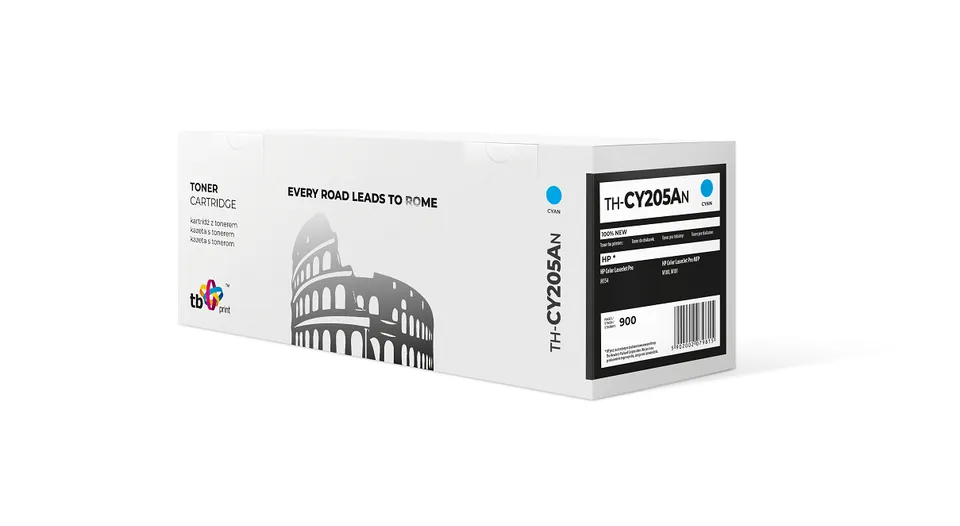 Toner TB komp. s HP CF531A, nová, Cyan