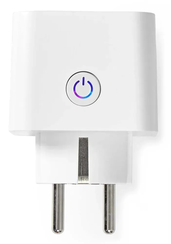 NEDIS Wi-Fi chytrá zásuvka/ měřič výkonu/ 16A/ typ F/ Android/ iOS/ Nedis® SmartLife/ bílá