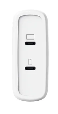 TRUST GaN Nabíječka MAXO 100W 2-Port, USB-C, bílá
