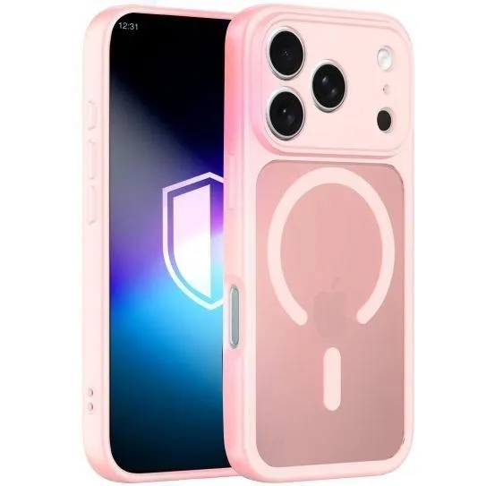 3mk ochranný kryt Misty MagCase Pink pro Apple iPhone 17 Pro / 18 Pro
