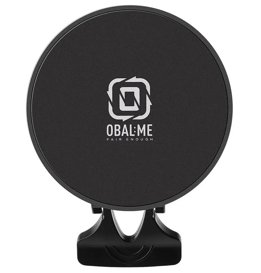 OBAL:ME MagNetix Core Bezdrátový Nabíjecí Držák do Auta 15W Black