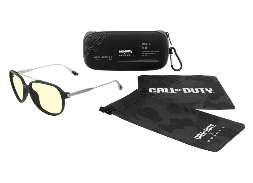 GUNNAR kancelářske/herní brýle CALL OF DUTY-GHOST*obruby ONYX/MERCURY* sluneční zatmavovací skla*NEUTRAL focus