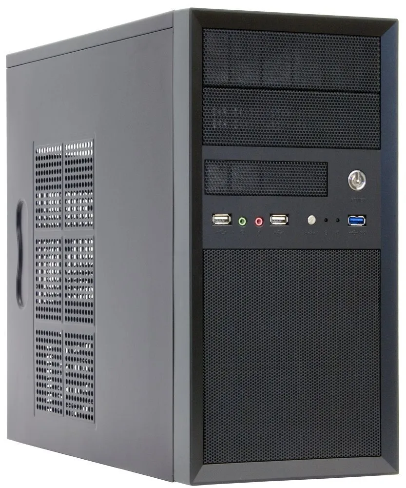 CHIEFTEC MiniT CT-01B, mATX, 350W ATX zdroj, černý