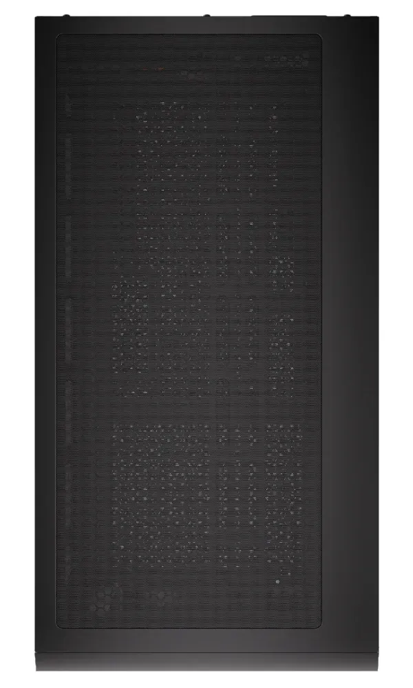 Krux skříň Palum / ATX / 2x120 mm fan / 2xUSB 2.0 / USB-C / dřevěné elementy / temperované sklo / černá