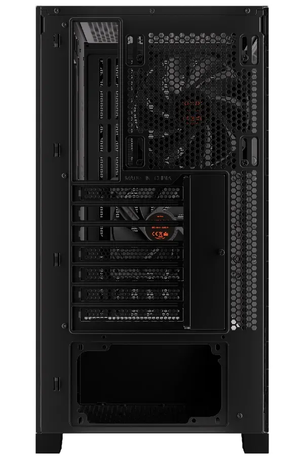 Krux skříň Palum / ATX / 2x120 mm fan / 2xUSB 2.0 / USB-C / dřevěné elementy / temperované sklo / černá