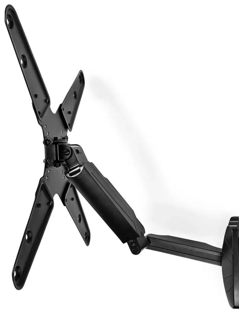 NEDIS nástěnný TV držák/ 23 - 55"/ nosnost 30 kg/ otočný 0 - 180°/ vzdálenost od stěny 61 mm/ vertikální/ ocel/ černý