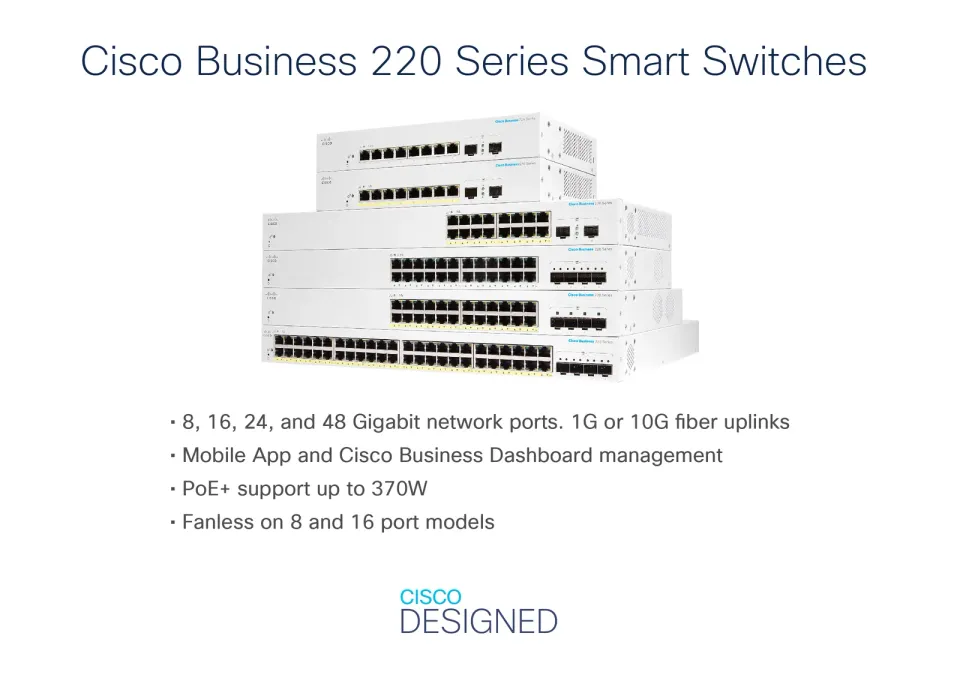 Cisco CBS220-24P-4X-EU