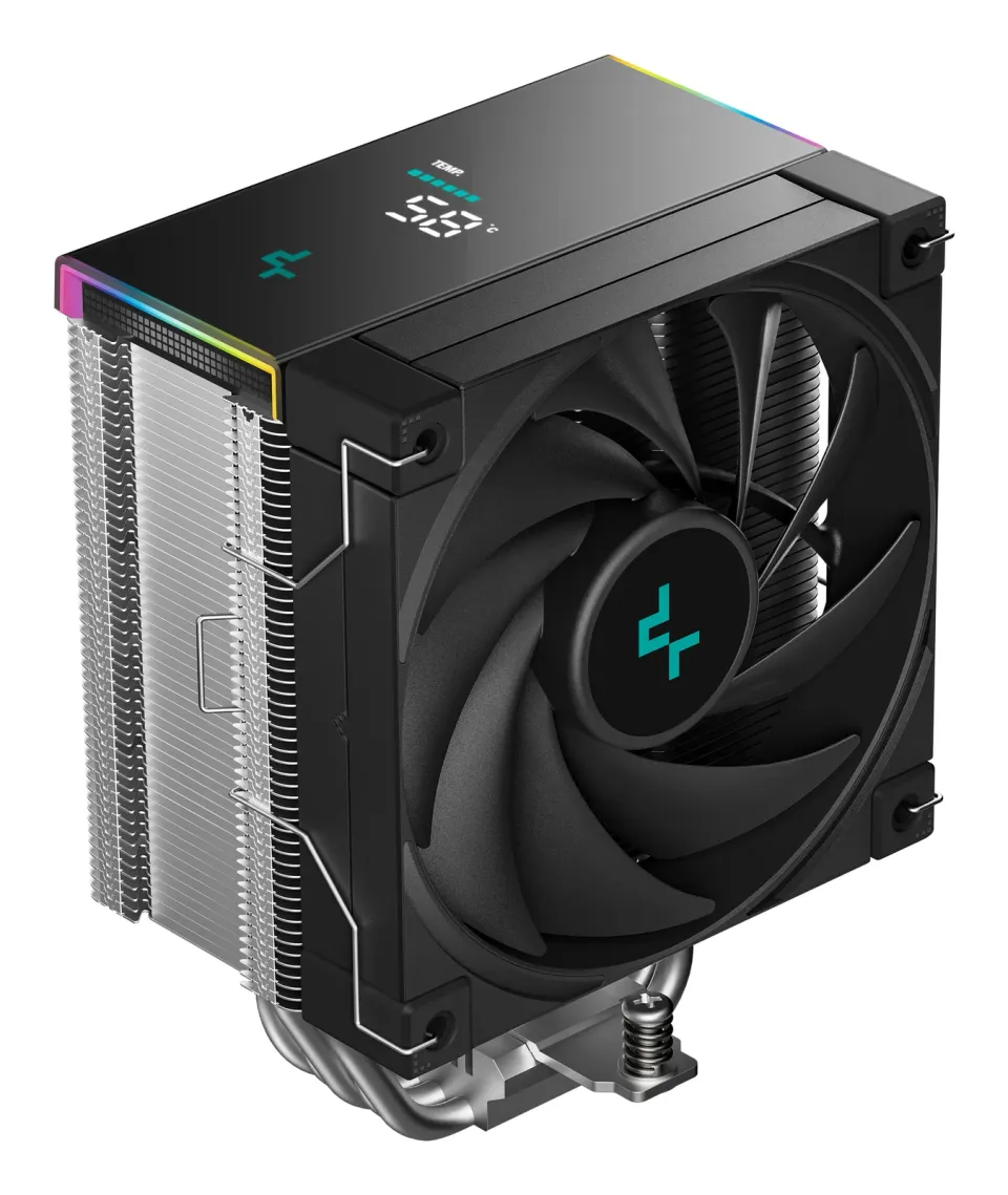 DEEPCOOL CPU Chladič AK500S DIGITAL SE, 1x120mm, LGA1851, AM5, černá