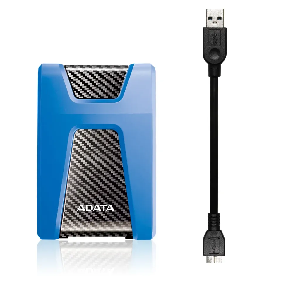 ADATA HD650/1TB/HDD/Externí/2.5"/Modrá/3R