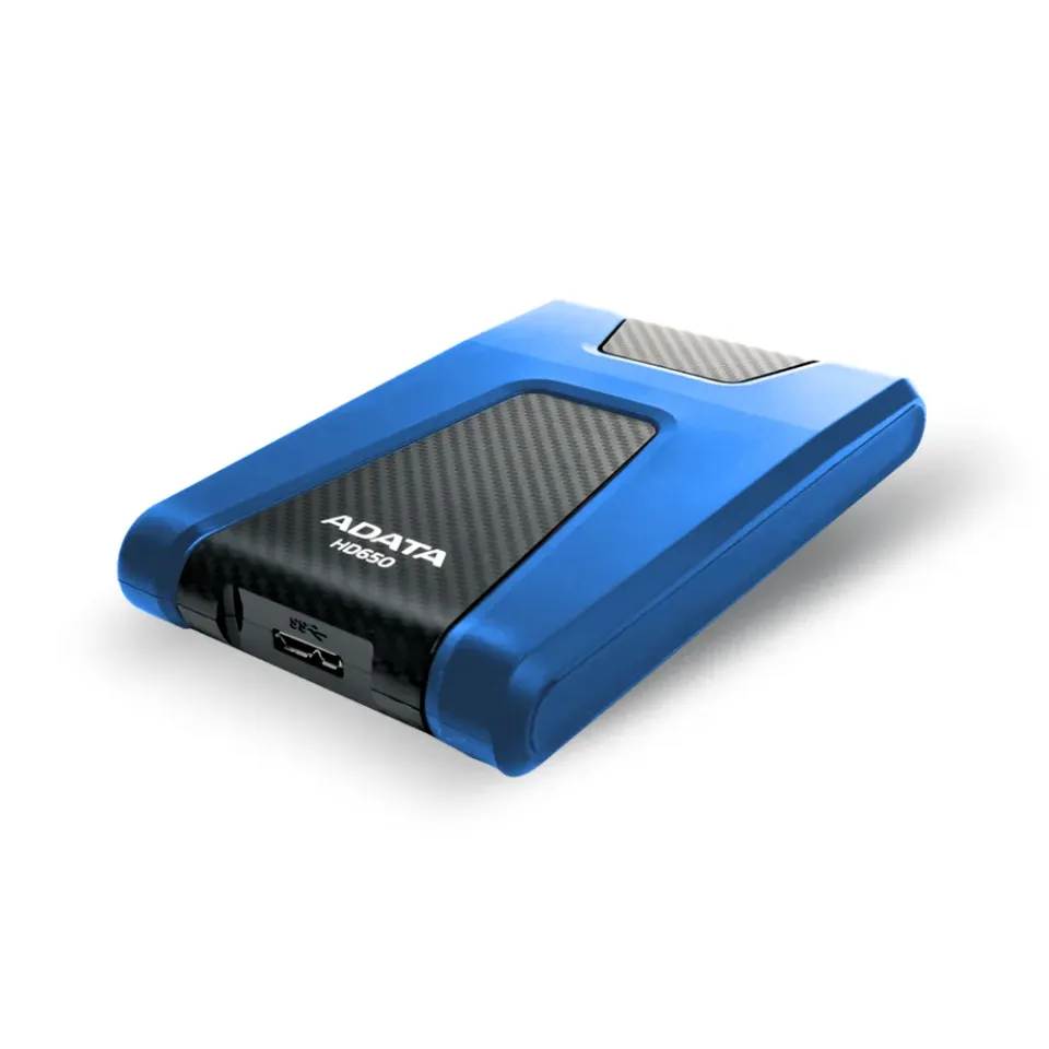 ADATA HD650/1TB/HDD/Externí/2.5"/Modrá/3R