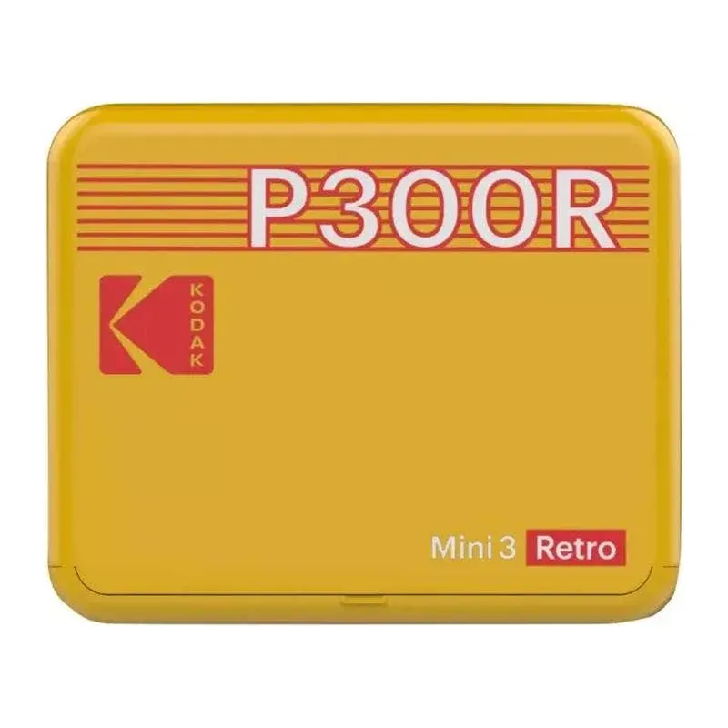 KODAK přenosná tiskárna Mini 3 Retro P300R žlutá