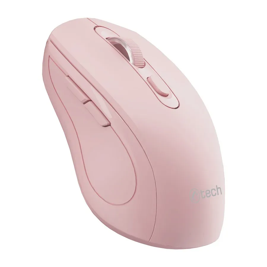 C-TECH myš WLM-12 Dual mode, bezdrátová, BT5.0 + 2,4GHz, 1600DPI, 6 tlačítek, US