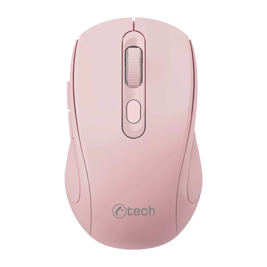 C-TECH myš WLM-12 Dual mode, bezdrátová, BT5.0 + 2,4GHz, 1600DPI, 6 tlačítek, US (WLM-12PK)