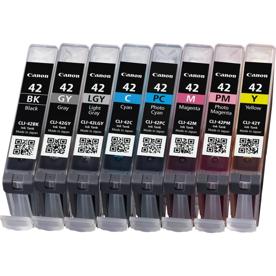 Canon cartridge CLI-42 BK/GY/LGY/C/PC/M/PM/Y/Multipack/8inks / 8x13ml