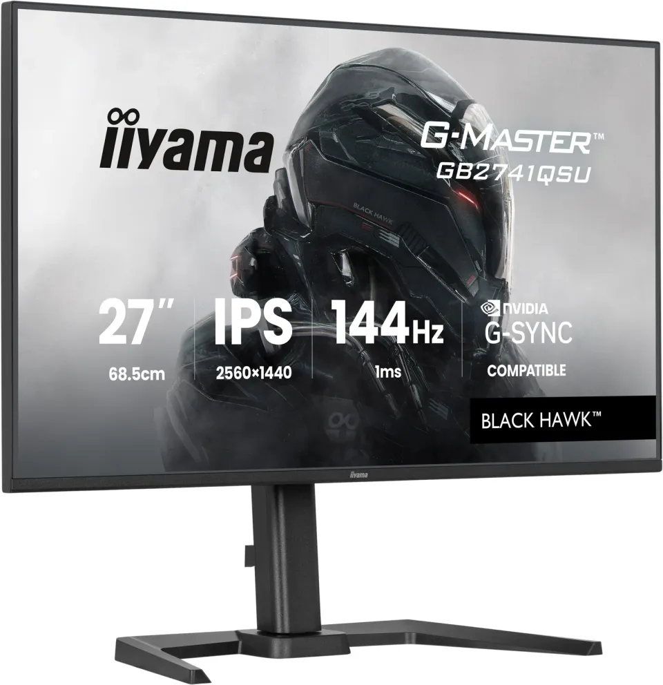 iiyama G-Master/GB2741QSU-B1/27"/IPS/QHD/144Hz/1ms/Černá/3R