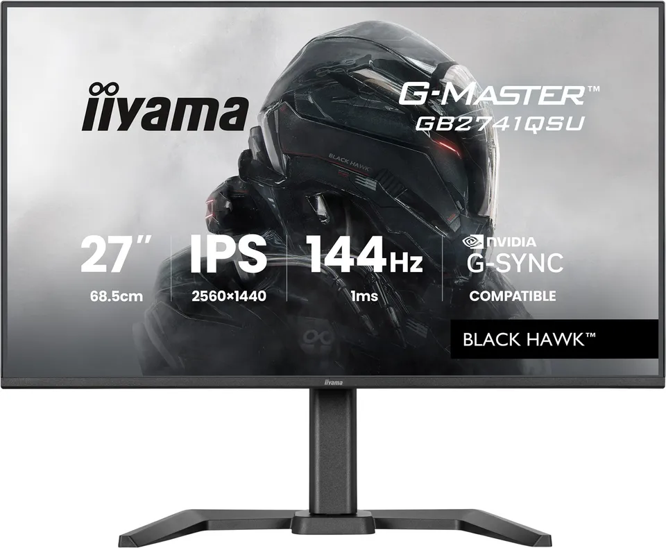iiyama G-Master/GB2741QSU-B1/27"/IPS/QHD/144Hz/1ms/Black/3R