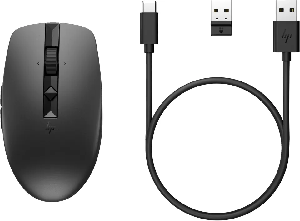 HP 710 Rechargeable Silent Mouse - bezdrátová bluetooth myš