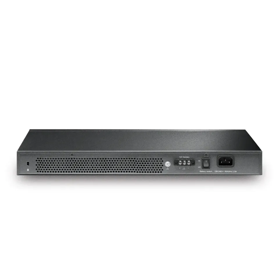 TP-Link TL-SG3428X-UPS 2xGb 4x10G SFP+ UPS Power supply manag.switch