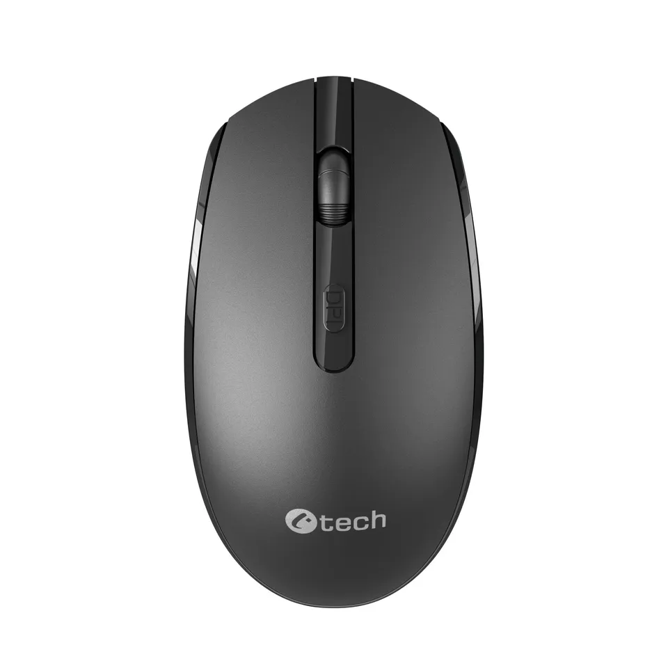 C-TECH myš WLM-15 Dual mode, bezdrátová, BT5.0 + 2,4GHz, 1600DPI, 6 tlačítek, US