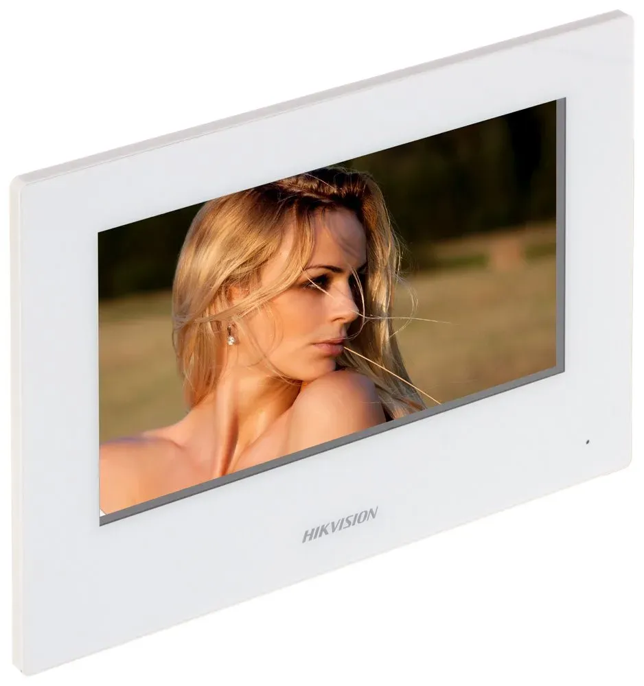 Hikvision DS-KH6320Y-WTE2/WHITE - 2-žilový 7" bytový dotykový monitor s Wifi, bílý