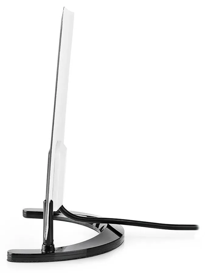Nedis ANIR2501BK700 - Pokojová HDTV Anténa | 0–25 km | Zesílení 26 dB | FM/VHF/U