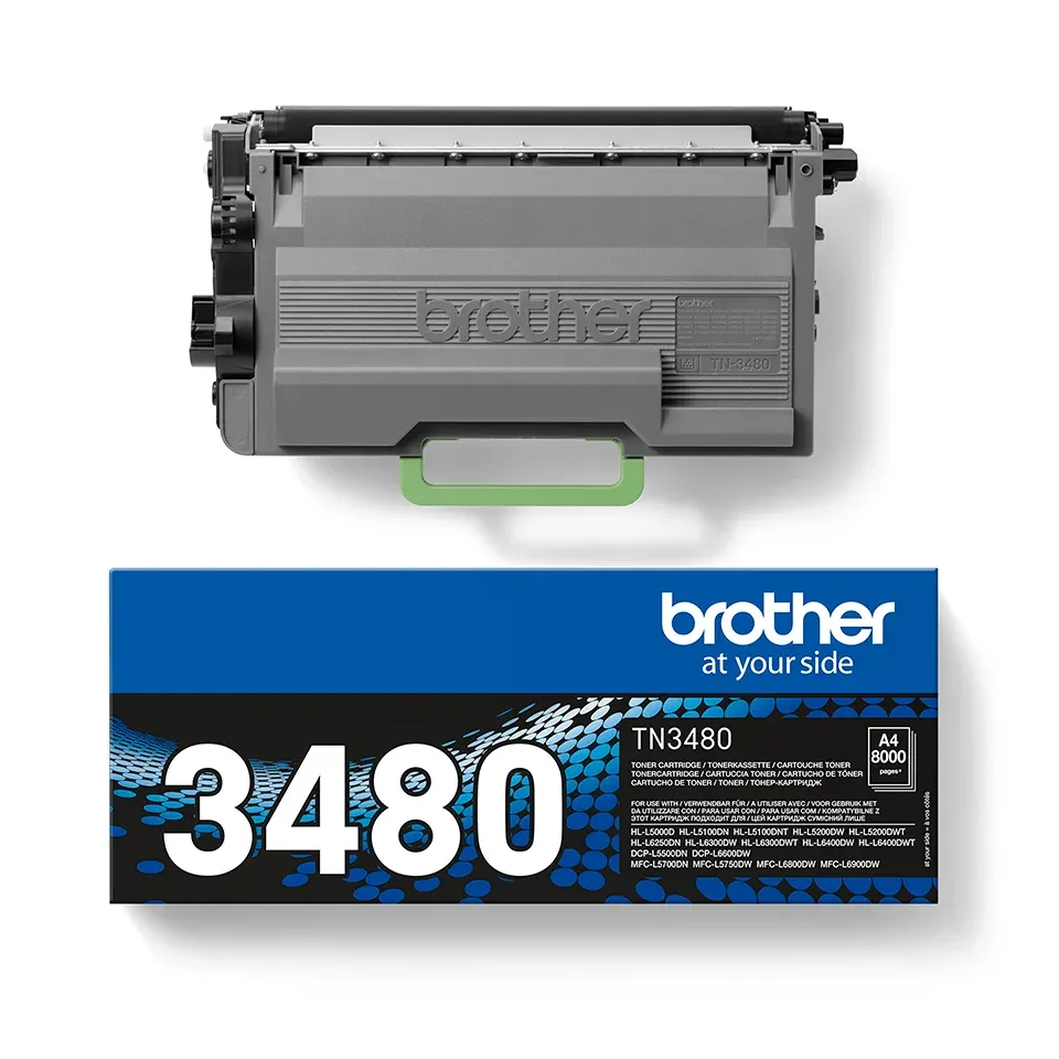 BROTHER TN-3480 originální toner černý - 8K do MFC-L6800 atd