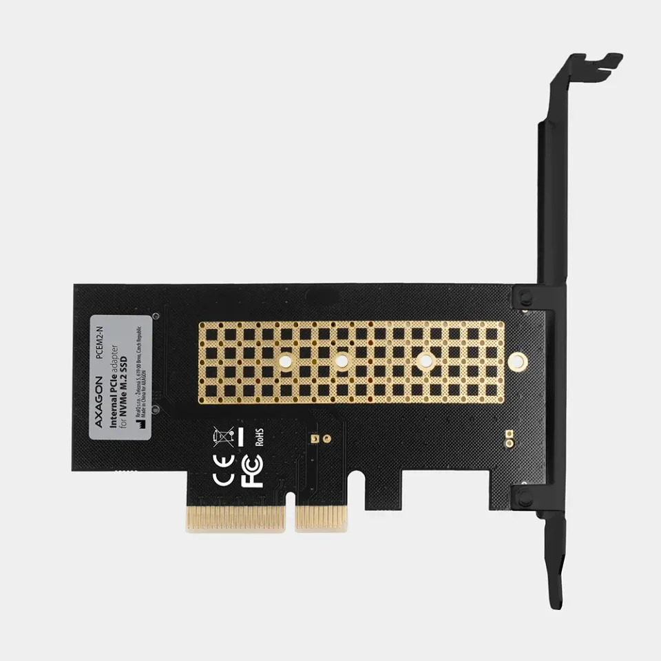 AXAGON PCEM2-N, PCIe x4 - M.2 NVMe M-key slot adaptér