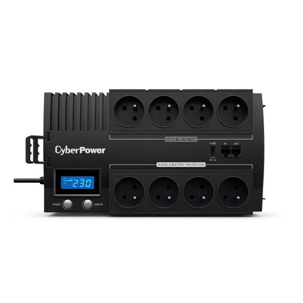 CyberPower BRICs LCD UPS 1000VA/600W - české zásuvky