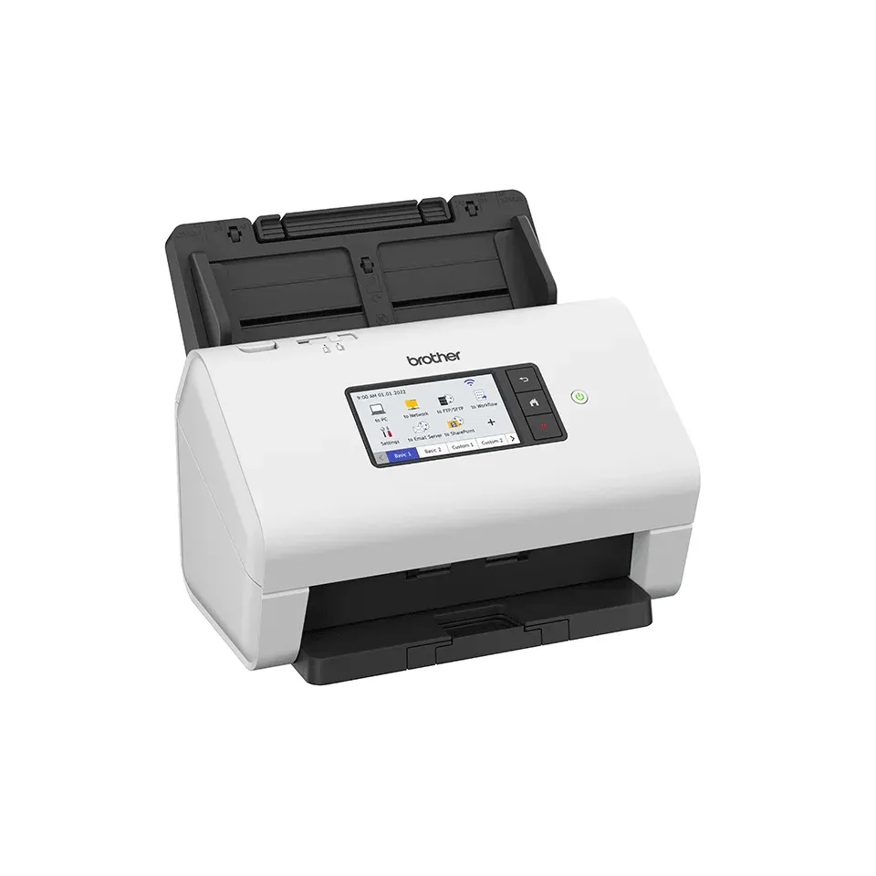BROTHER skener ADS-4900W DUALSKEN A4 60ppm/120dual 600x600 60ADF USB LAN WIFI 5Ghz - display 10.9cm