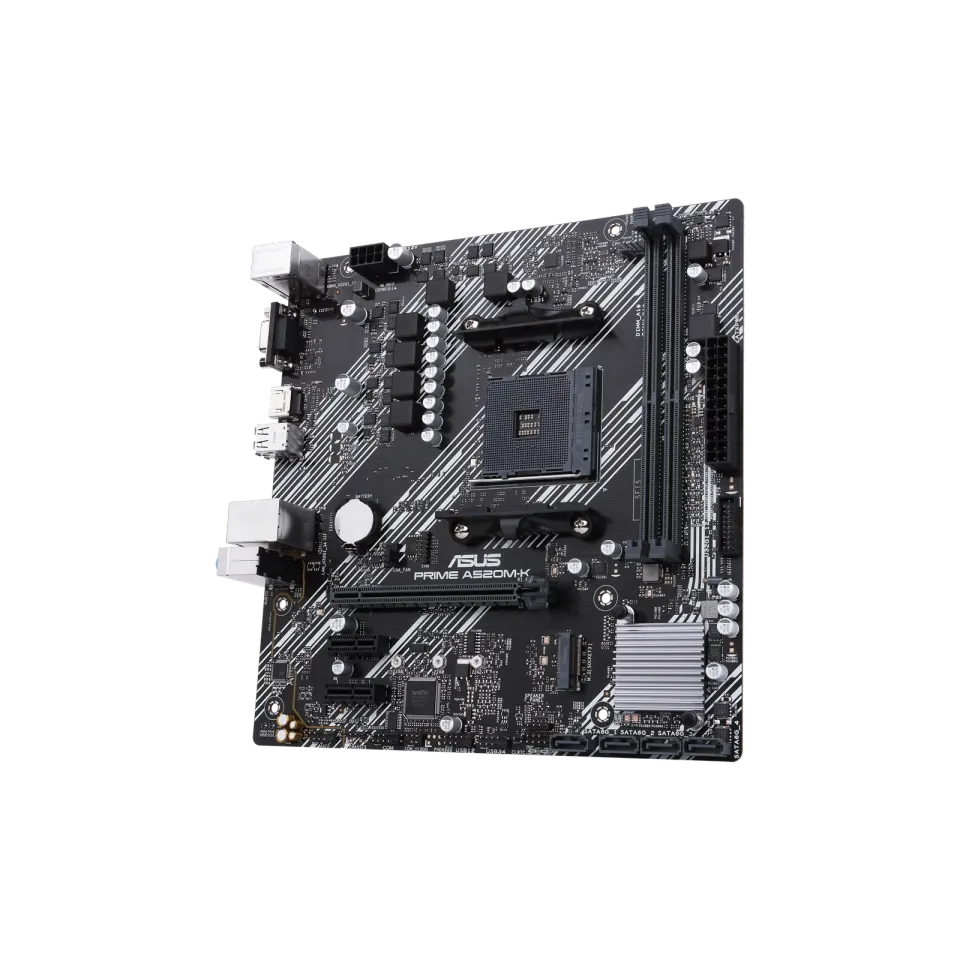 ASUS MB PRIME A520M-K soc.AM4 A520 DDR4 mATX M.2 D-Sub HDMI