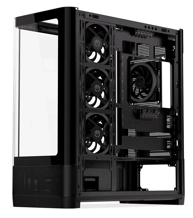 Endorfy Aquarius 8000 Corona,Skříň, E-ATX, 4× ARGB 120mm ventilátor, 2× USB 3.0,