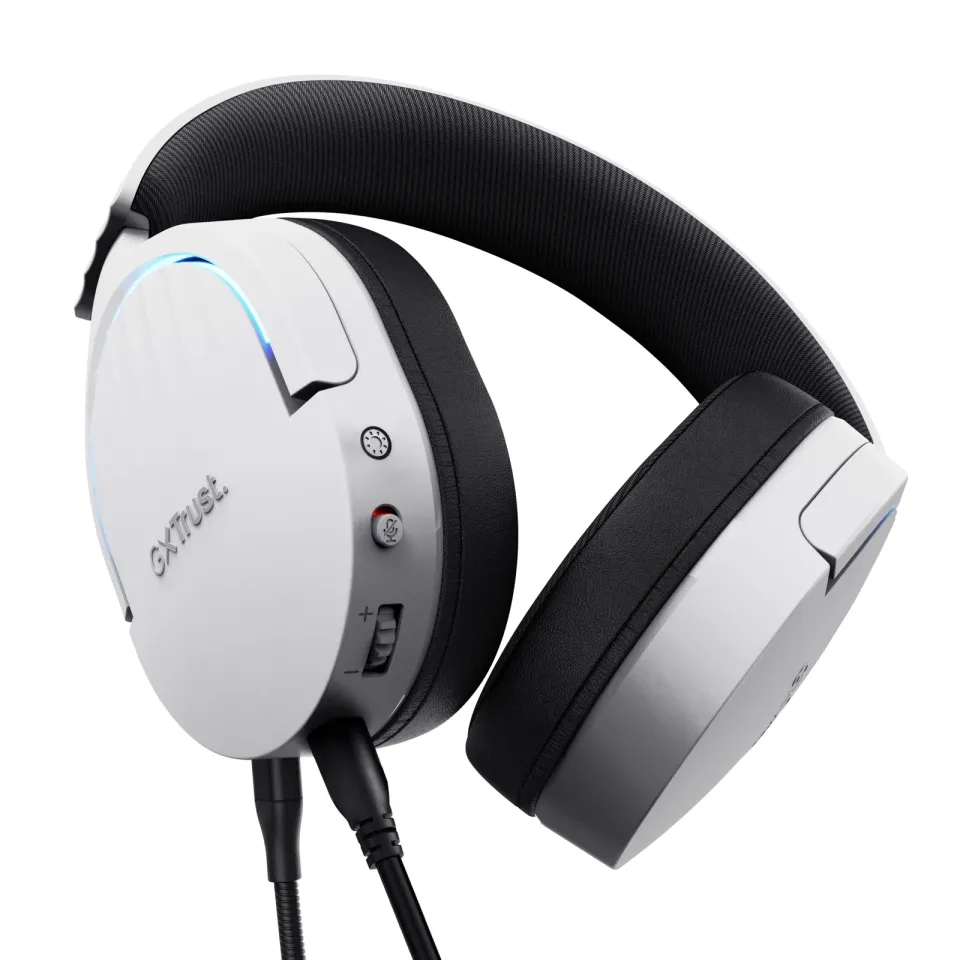 Trust Gaming GXT 490 Fayzo/7.1/USB/Drát/Bílá
