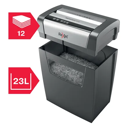 REXEL Skartovač Momentum X312