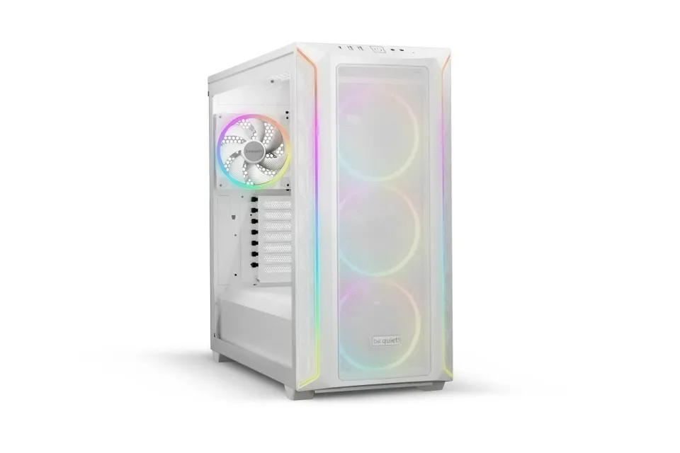 Be quiet! skříň SHADOW BASE 800FX / ARGB / 4x140mm ARGB fan / USB-C / 2xUSB 3.0 / tvrzené sklo / bílá