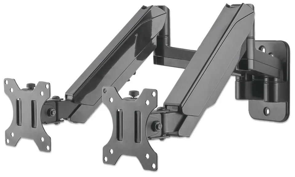 MANHATTAN Nástěnný držák LCD/ TV, kloubový, dve pohyblivé ramená (17"-32")