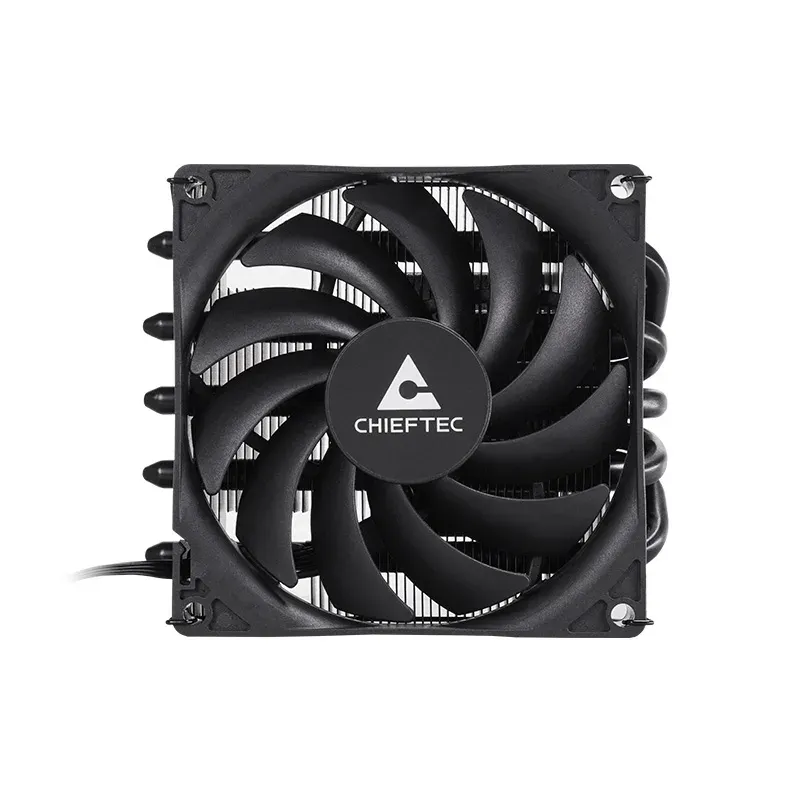 CHIEFTEC chladič CPU / 92 mm PWM / 45 mm / nízkoprofilový / LGA1700, AM4, AM5