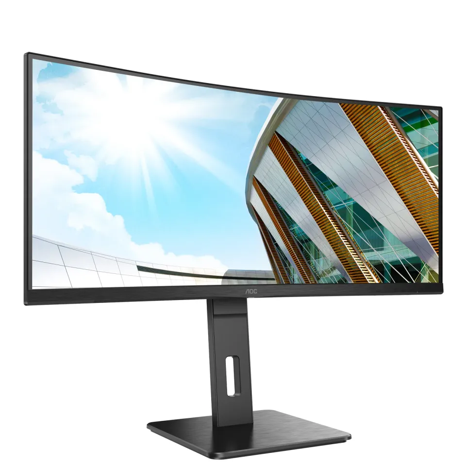 AOC/CU34P2A/34"/VA/3440x1440/100Hz/1ms/Black/3R