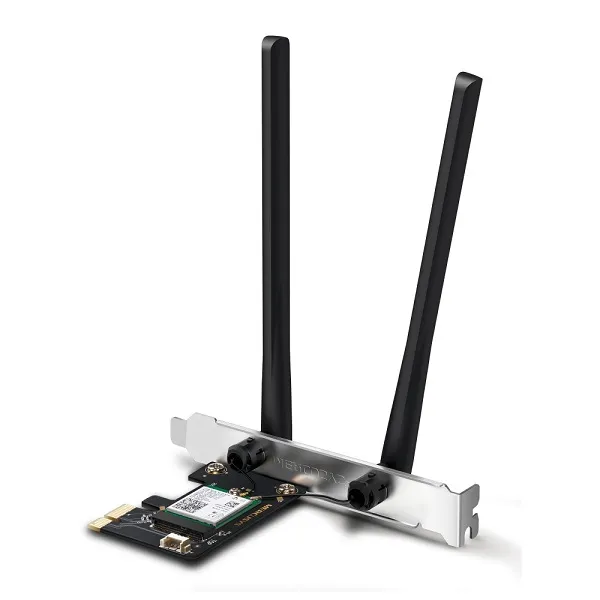 Mercusys MA80XE - PCIe adaptér s Wi-Fi 6 a Bluetooth 5.2 AX3000