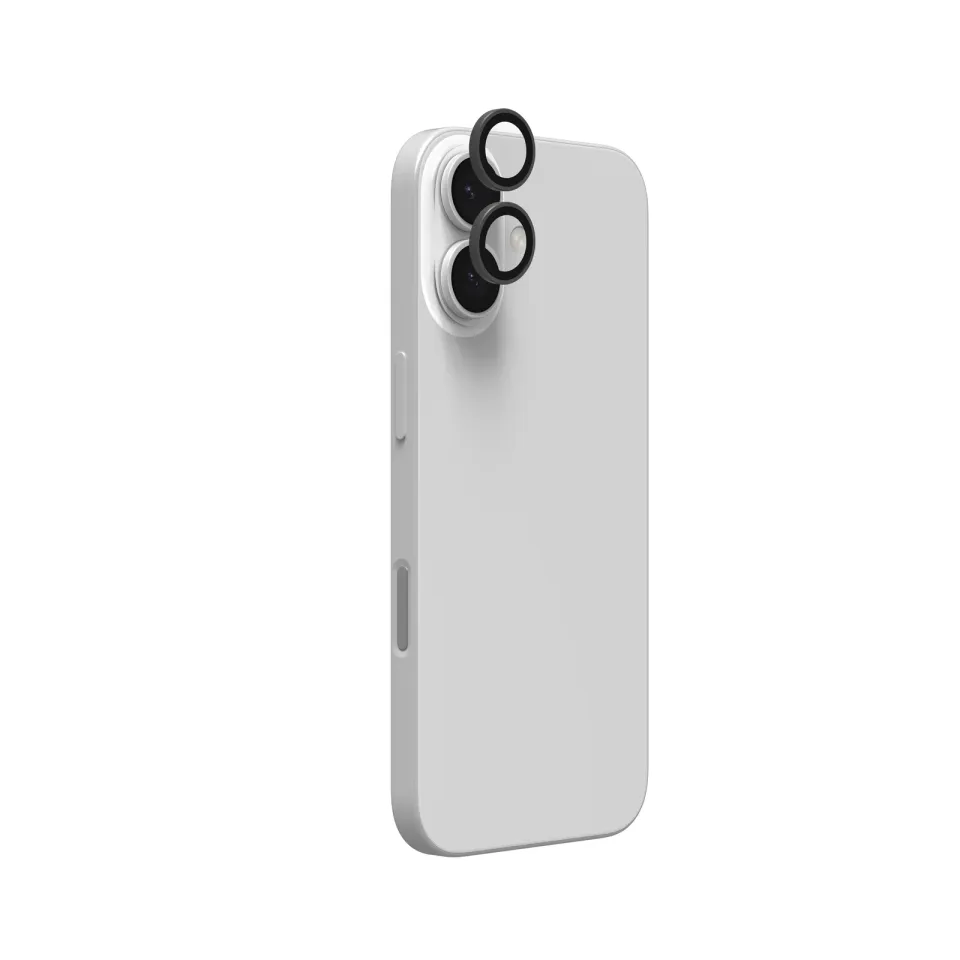 ZAGG Ochranná čočka Premium pro Apple iPhone Byrce/16/16+ - stříbrná