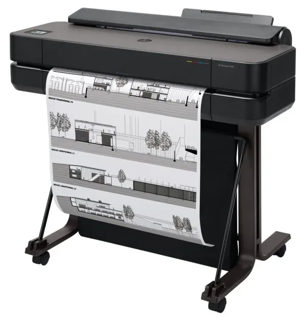 HP DesignJet T650 24" (edice 2025) – velkoformátový plotr do A1, A1 za 26 s, podavač listů, Ethernet a Wi-Fi