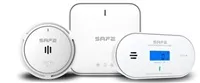 Safe S-FSC11-RF SET FIRE & CO - 1x SAFE50HUB-WRF, 1x SAFE10Y30-RF, 1x SAFE10YDCO-RF