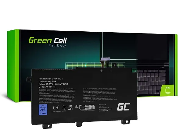 Green Cell Battery B31N1726 for Asus TUF Gaming FX504 FX504G FX505 FX505D FX505G