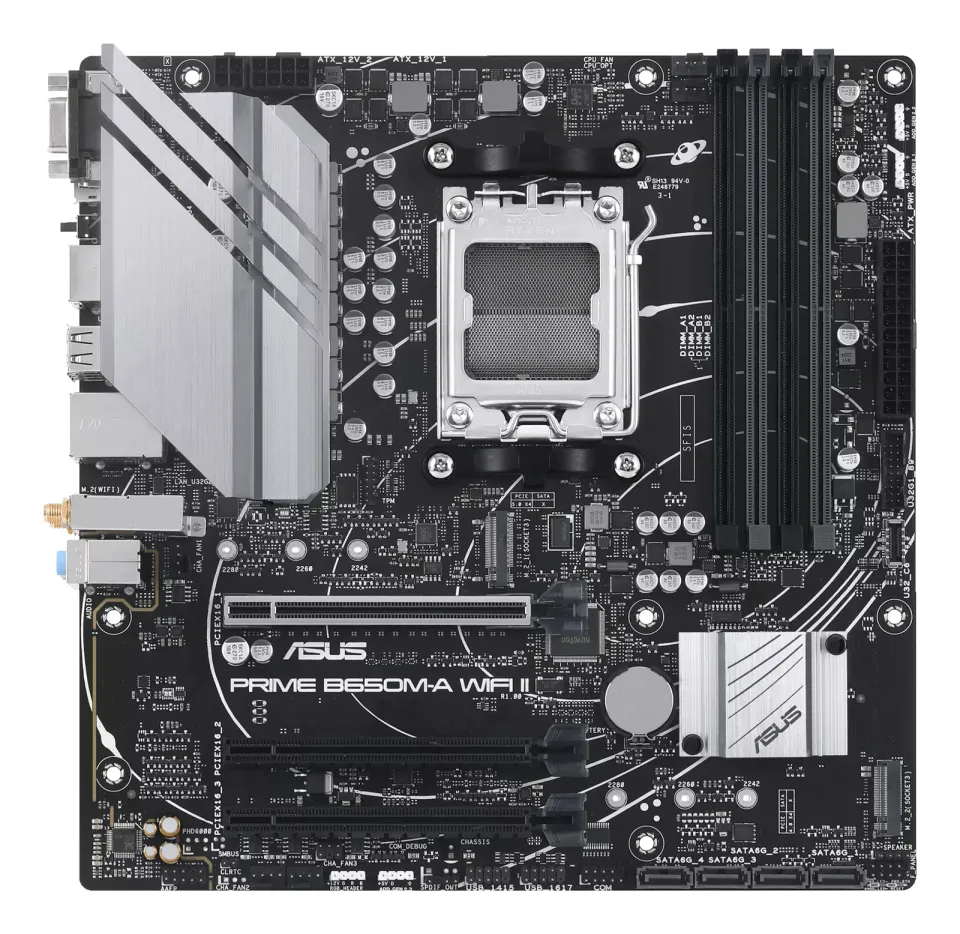 ASUS MB PRIME B650M-A WIFI II soc AM5 DDR5 B650 mATX