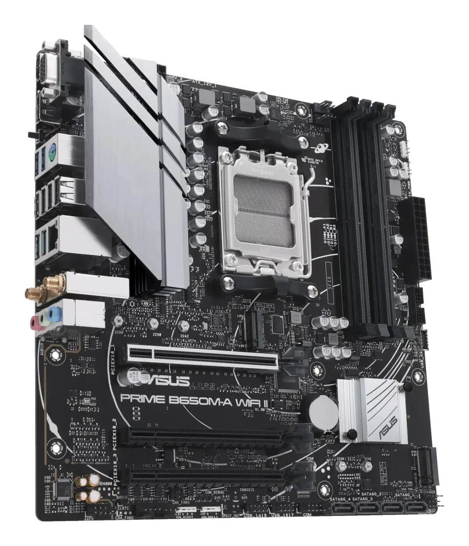 ASUS MB PRIME B650M-A WIFI II soc AM5 DDR5 B650 mATX