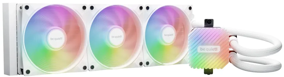 Be quiet! Light Loop vodní chladič CPU ARGB 360mm / 3x120mm / Intel i AMD / bílý
