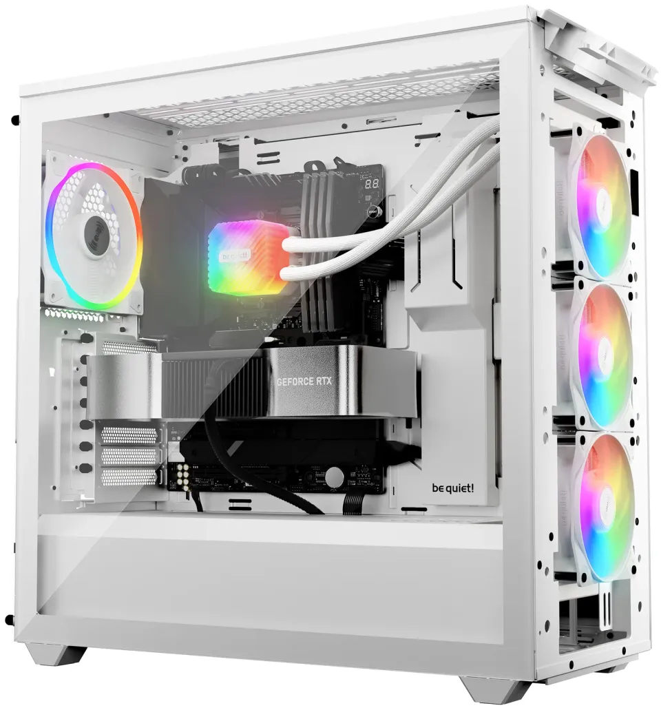Be quiet! Light Loop vodní chladič CPU ARGB 360mm / 3x120mm / Intel i AMD / bílý