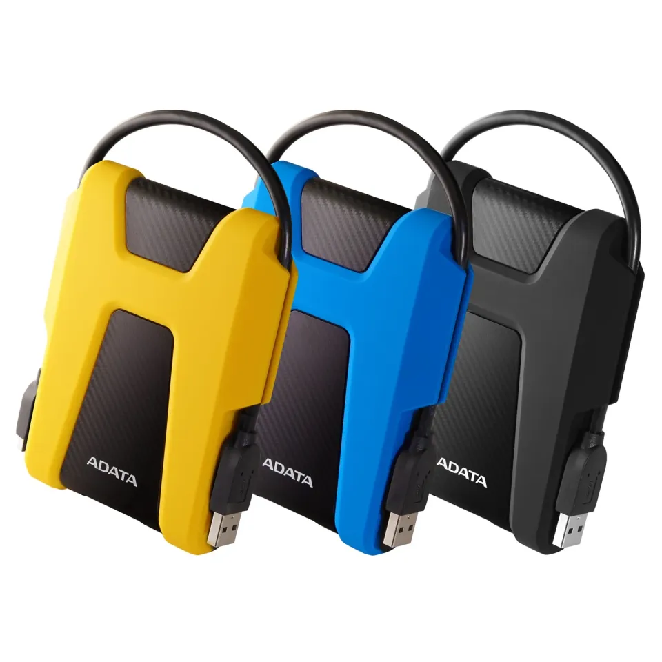 ADATA Externí HDD 2TB 2,5" USB 3.1 AHD680, černý (gumový, nárazu odolný)