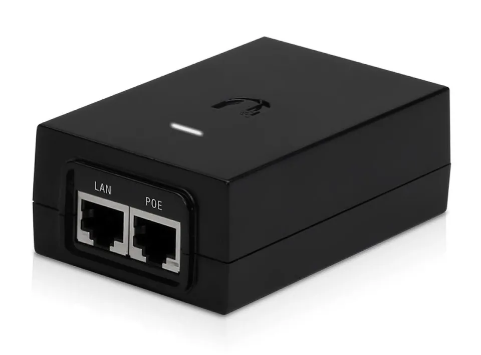 Ubiquiti POE-48-24W - PoE adapter 48V/0,5A (24W), včetně napájecího kabelu