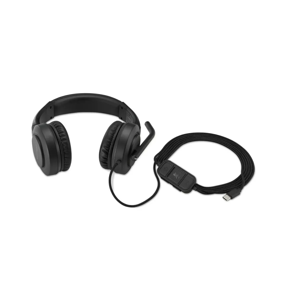 Kensington H1000 USB-C sluchátka s mikrofonem a ovládáním hlasitosti