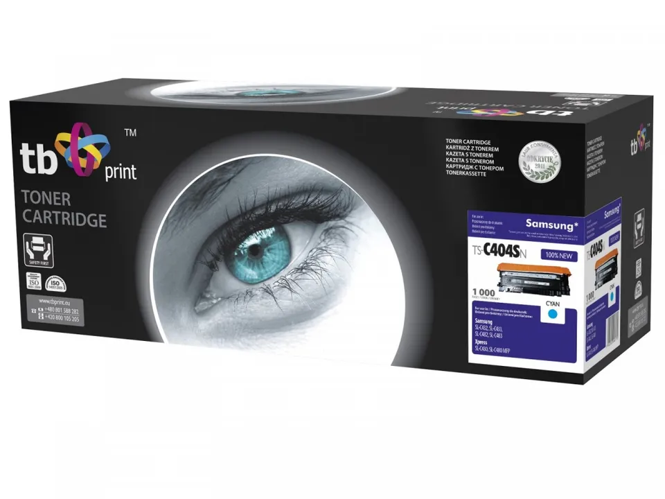 Toner TB komp s Samsung CLT-C404S, new,1000, Cyan